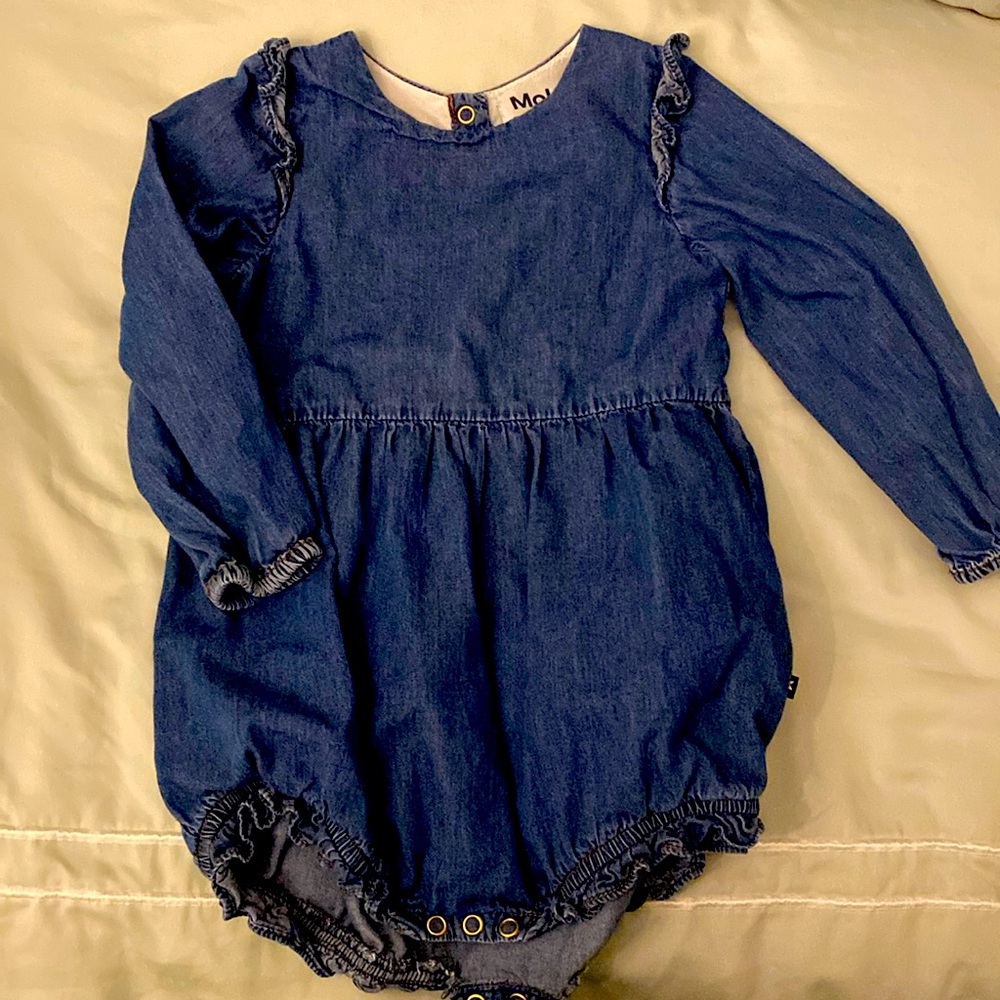 Molo denim romper